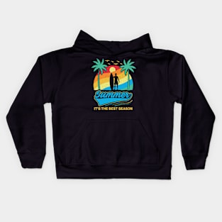 Summer its the best season Kids Hoodie